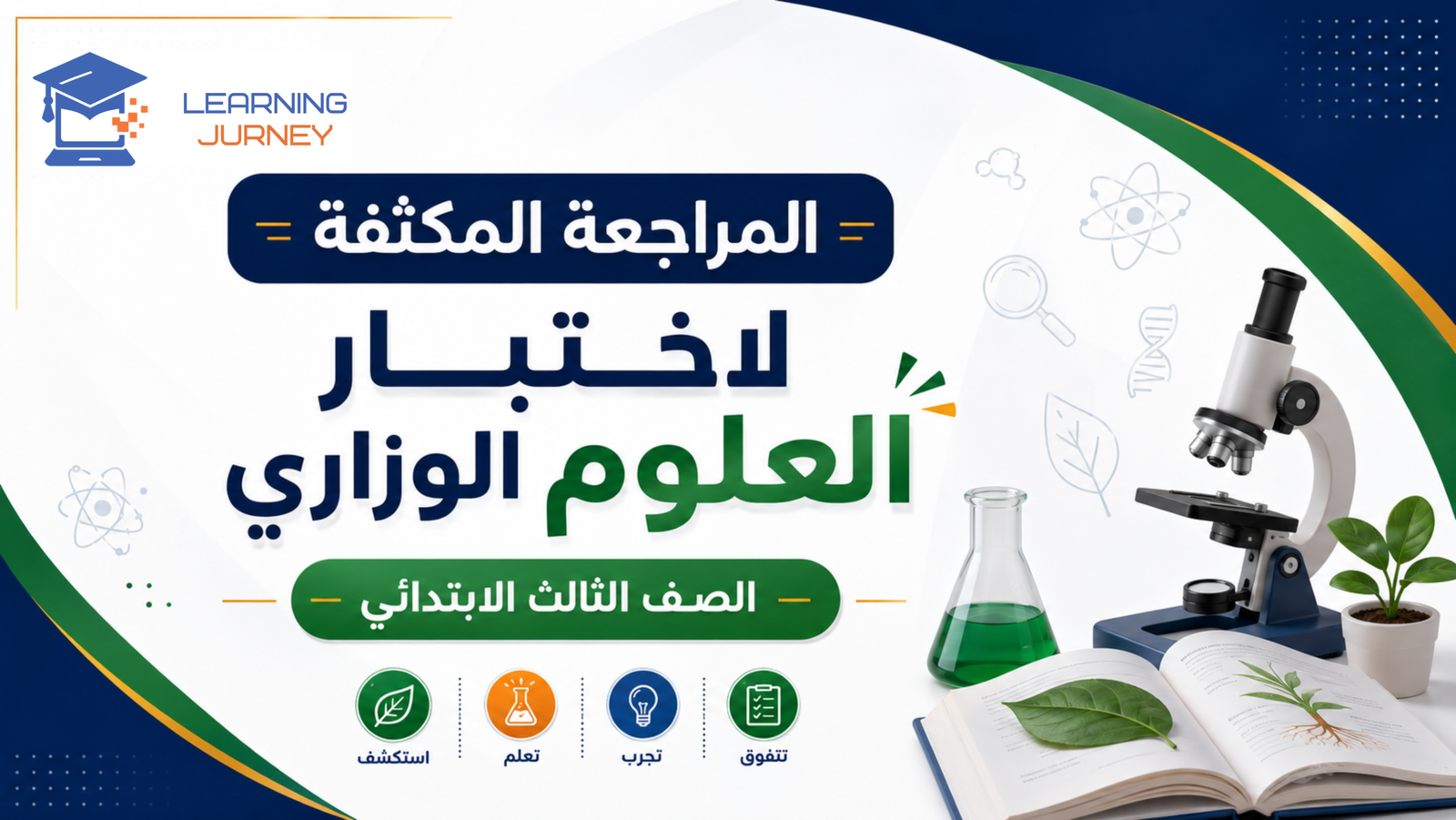 مراجعة الاختبار الوزاري – مادة العلوم – الصف الثالث الابتدائي